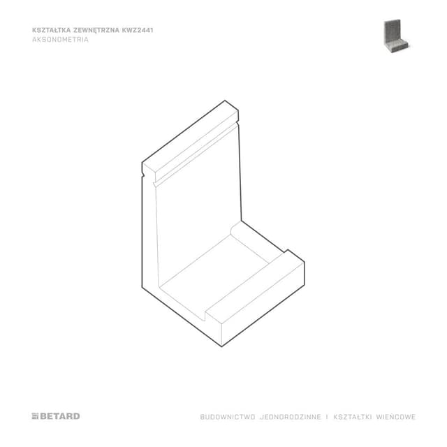 Kształtka zewnętrzna KWZ2441 rysunek