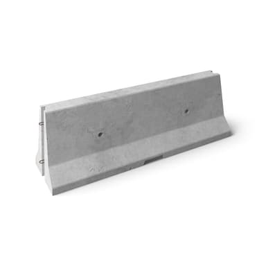 Przegroda betonowa typu "Jersey - dwustronna - profil